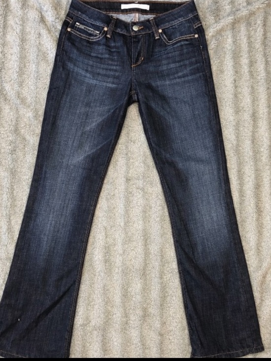 Joe's Jeans Denim - Joes Honey Fit Boot Cut Dark Wash Straight Leg Jeans - Classic Indigo